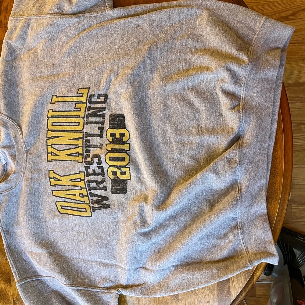 Gray Oak Knoll Wrestling Sweatshirt
